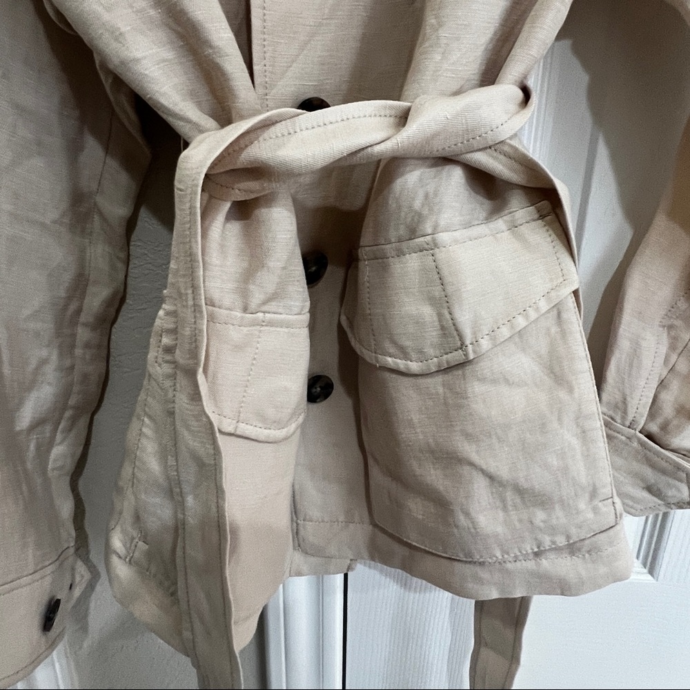 NWT Linen Cupro Jacket - Picture 9 of 12